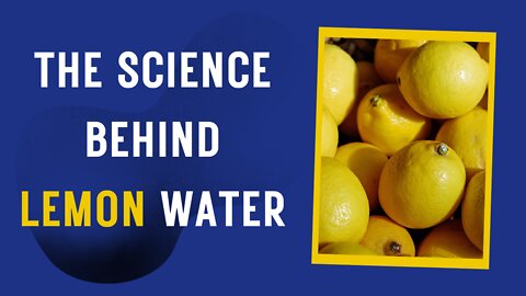 3 Reasons to Drink Lemon Water