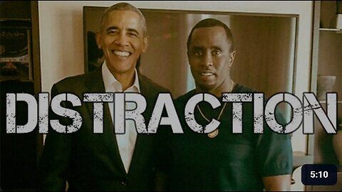 Obama's P Diddy Distraction Machine