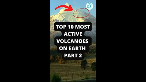 Top 10 Most Active Volcanoes on Earth Part 2