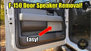 How to replace the door speakers in a 2009 - 2014 Ford F-150!