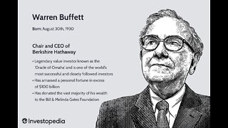 Warren Buffet - Amazing Insights from GREATEST investor