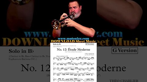 Charlier Etude Moderne 🎺💯 #charlier #trumpet #etude