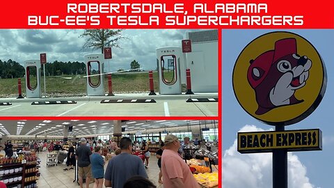 Robertsdale, Alabama - Buc-ee's Tesla Superchargers Review!
