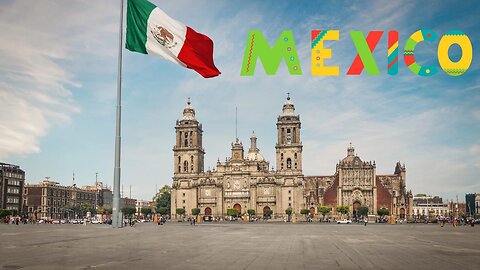 Mexico City , Mexico 🇲🇽 _ 4K Hyperlapse Drone