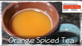 Orange Spiced Tea