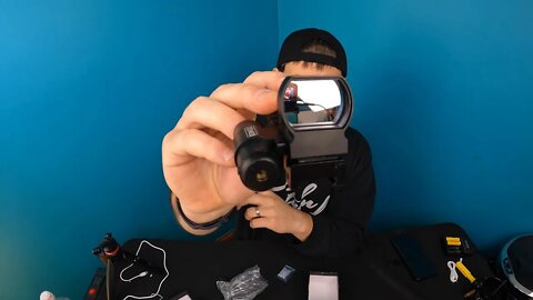 Unboxing: CVLIFE 1X22X33 Reflex Sight Red Green 4 Reticle Dot Sight Optics with Laser