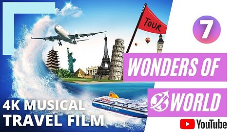 Seven Wonders of the World Tour | 4k Travel Short Video #GenXTravelTube | Amit Dahiya Travel Videos