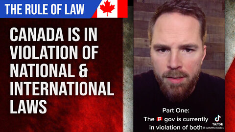 Canada in Violation of National and International Law