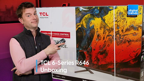 TCL 6-Series Google TV (R646) | Unboxing, setup, impressions
