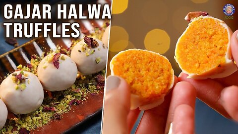 Gajar Halwa Truffles Recipe | #CarrotLaddu | #CarrortDessert | Truffle Recipe | Easy To Make Sweets