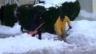 Good neighbors help shovel snow