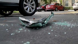 Police investigating a rash of car windows smashed