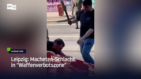 Leipzig: Macheten-Schlacht in "Waffenverbotszone"