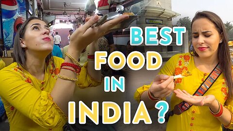 Americans Try Old Delhi Street Food!