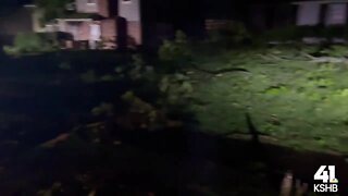 VIDEO: Storm damage in Overland Park