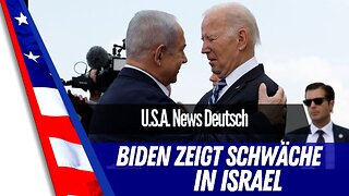 Biden zeigt Schwäche in Israel.