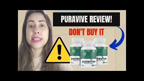 PURAVIVE - PURAVIVE REVIEW (⛔WHAT A BIG LIE⚠️) Puravive Reviews - Pura Vive Weight Loss Supplement