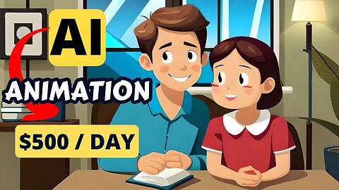 Earn Money With AI By Creating Animation Video AI Animation Kids Learning Video