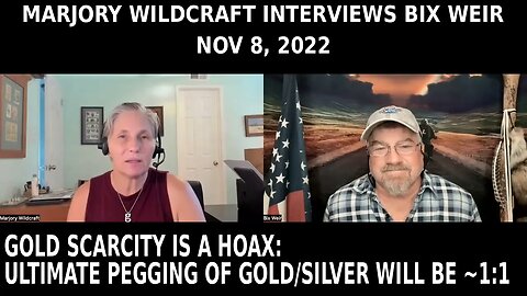 Marjory Wildcraft interviews Bix Weir Nov-8-2022: Fed has been trying to save us for decades