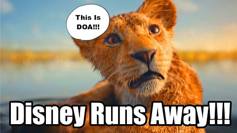 Disney Are Cowards | They Run Away From Comments Over Soulless Mufasa The Lion King Trailer!!!