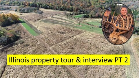 Southern Illinois property tour & Tips from a Pro (Kelly Turner, Pro Staff from Drury Outdoors!) PT2