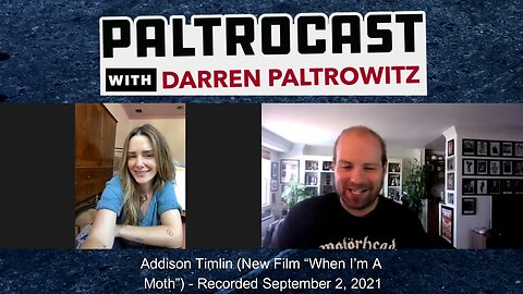 Addison Timlin interview with Darren Paltrowitz