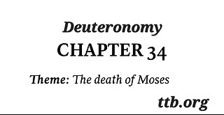 Deuteronomy Chapter 34 (Bible Study)