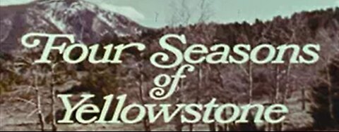 Four Seasons of Yellowstone - Documentary - 1970
