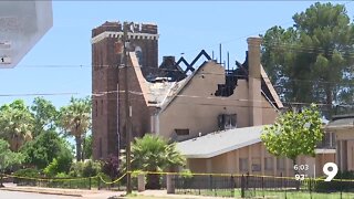 Douglas Church Square fire: Aftermath and arrest