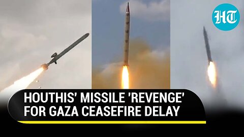 Houthis Rain Missiles On Israel's Eilat; Attack To 'Avenge' IDF Strikes On Gaza Amid Ceasefire Delay