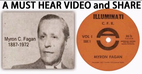 The Illuminati Exposed! 50 year old recording EXPOSES ALL!
