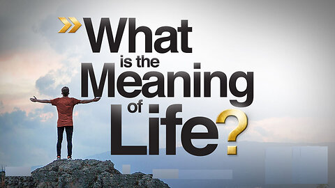 Pastor Ric - The Meaning of Life