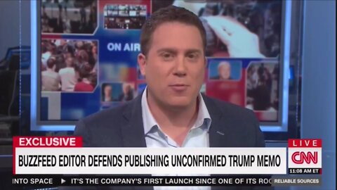 CNN’s Stelter Confronts BuzzFeed’s Ben Smith on Dossier Are You Trying to Be Lik