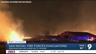 San Rafael Fire forces evacuations and road closures