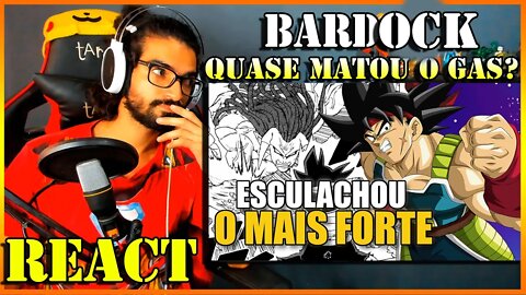 REACT - BARDOCK VS GAS | O Desfecho e uma NOVA FORMA, Cap. 83 / Sociedade Z