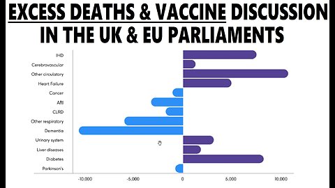 Excess Deaths/Vaccine Discussion UK & EU Parliaments: Dr John Campbell