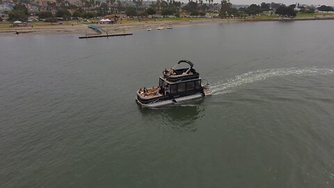 Blasian Babies DaDa Films De Anza Cove 2023 Boating Season, Part 3, Skydio 2+ Drone Footage!