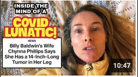Let's look at the bizarre life of a total COVIDTARD! Chynna Phillips...