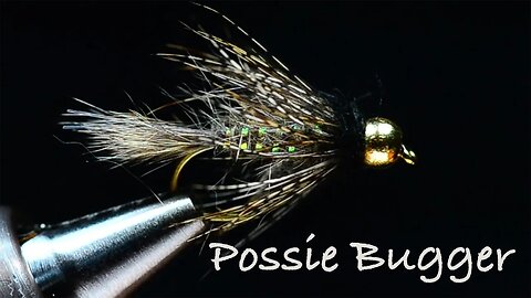 Possie Bugger Soft Hackle Nymph Fly Tying Instructions - Tied by Charlie Craven