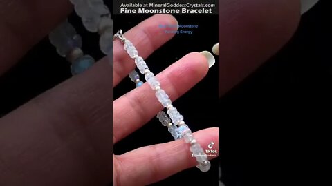 Blue Flash Moonstone Feminine Crystals Crystals for Feminine Energy Moonstone Jewelry