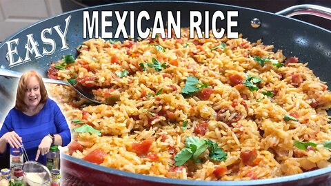 EASY MEXICAN RICE RECIPE | Prefect Side Dish for your Mexican Dishes