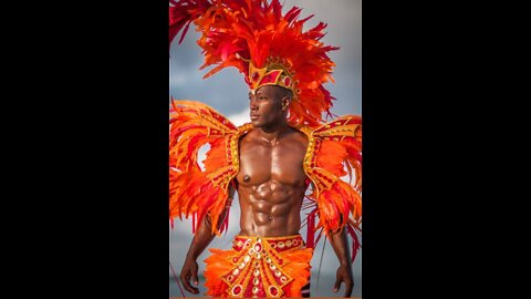 Carnival Men in Brazil