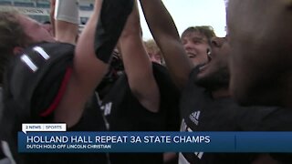Holland Hall wins second-straight 3A state championship