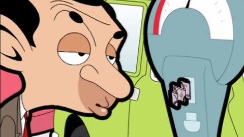 No Change For Parking Meter - Mr Bean Official Cartoon