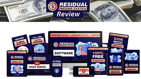 Residual Income System OTOs Review - 50% Discount on All OTOs