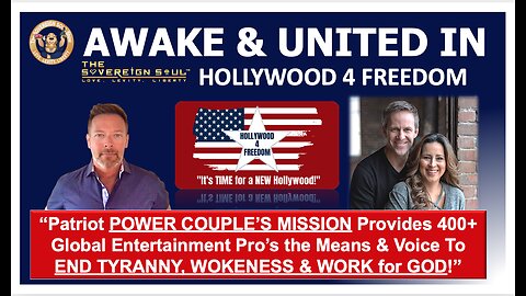 ⚡️WWG1WGA⚡️PATRIOT POWER Couple Launch HOLLYWOOD 4 FREEDOM TO END [DS] Tyranny & WOKENESS for Good!