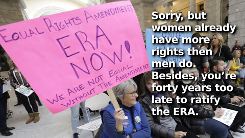 The Dems are Trying to Slip the ERA into the Constitution 40 Years Too Late. The RINOs are Helping