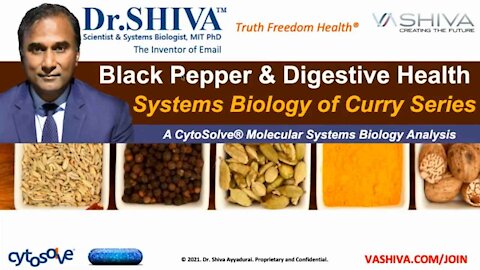 Black Pepper and Digestive Health. The Systems Biology of Curry Series.