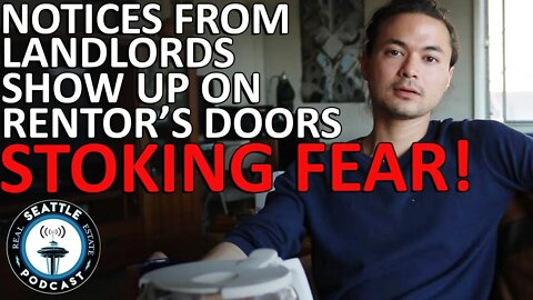 These notices from landlords are beginning to show up at renters’ doors, stoking fears