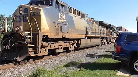 CSX I161 Intermodal Double-Stack Train from Berea, Ohio September 2, 2023
